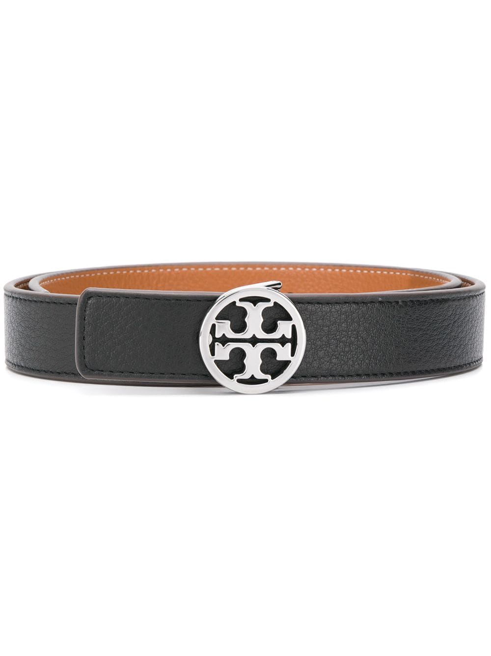 Tory Burch 1″ Reversible logo belt | Cotton